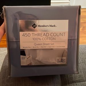 Members mark 450 thread count Queen sheet set
